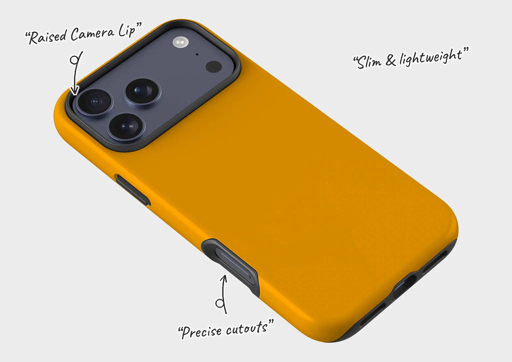 Rainbow Series Orange — Tough Case for iPhone — Finnaij