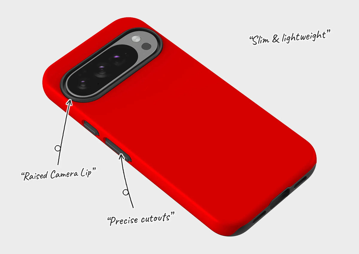 Rainbow Series Red — Tough Case for Google — Finnaij