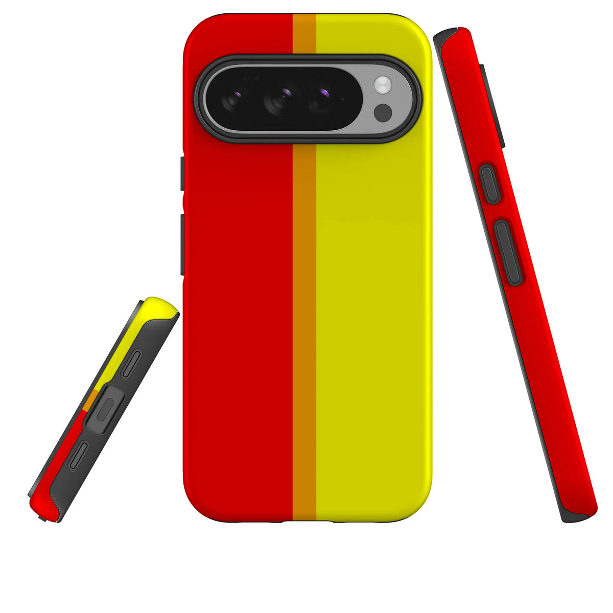 Rainbow Series Red Yellow — Tough Case for Google — Three Quarter — Finnaij