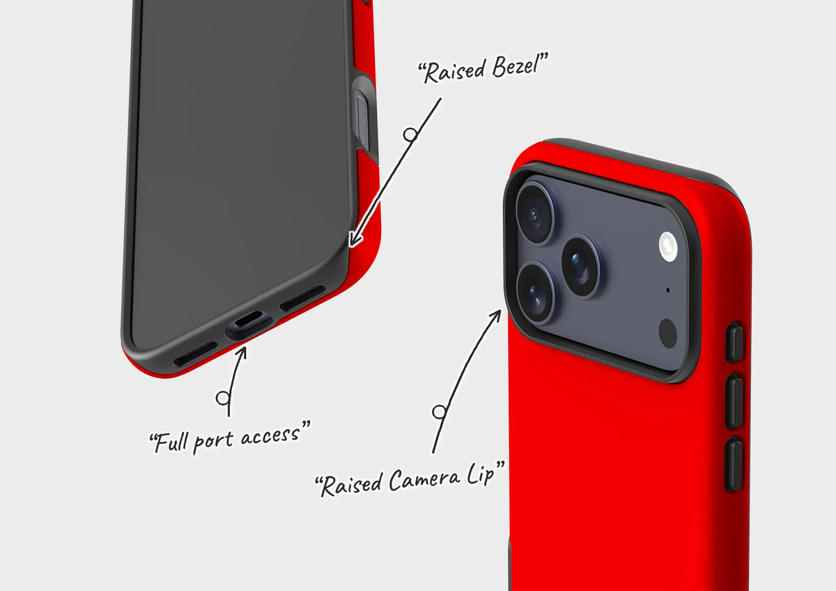 Rainbow Series Red — Tough Case for iPhone — Finnaij