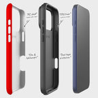 Rainbow Series Red — Tough Case for iPhone — Finnaij