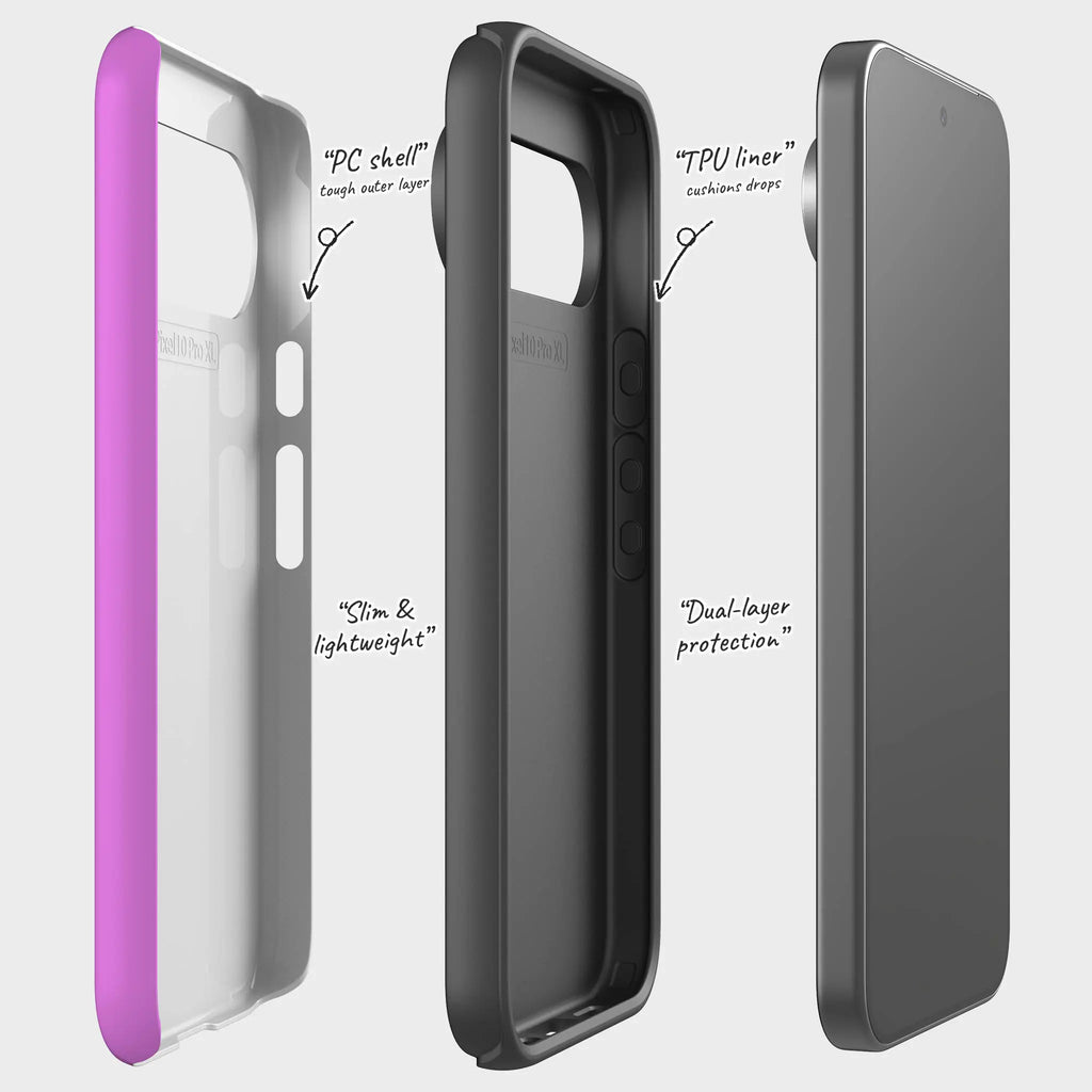 Rainbow Series Violet — Tough Case for Google — Finnaij