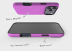 Rainbow Series Violet — Magsafe Tough Case for iPhone — Finnaij