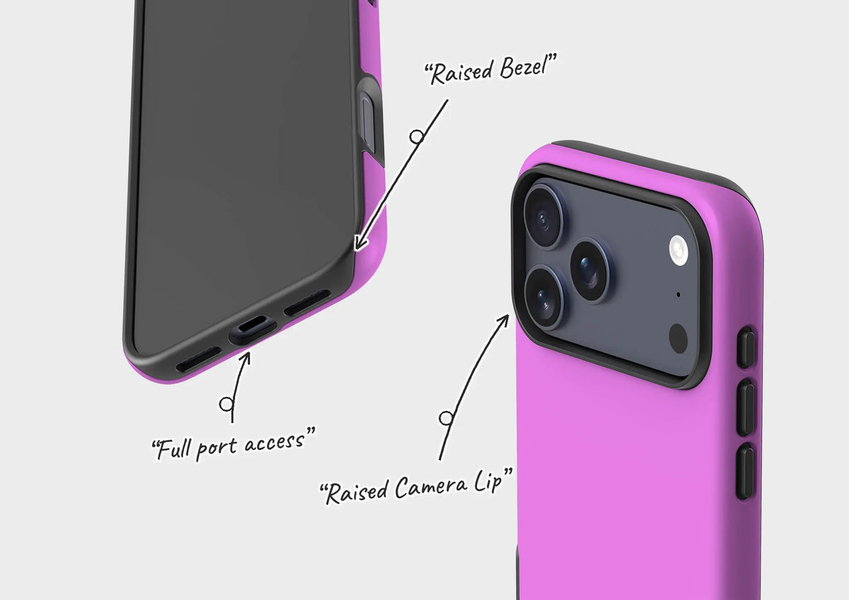 Rainbow Series Violet — Tough Case for iPhone — Finnaij