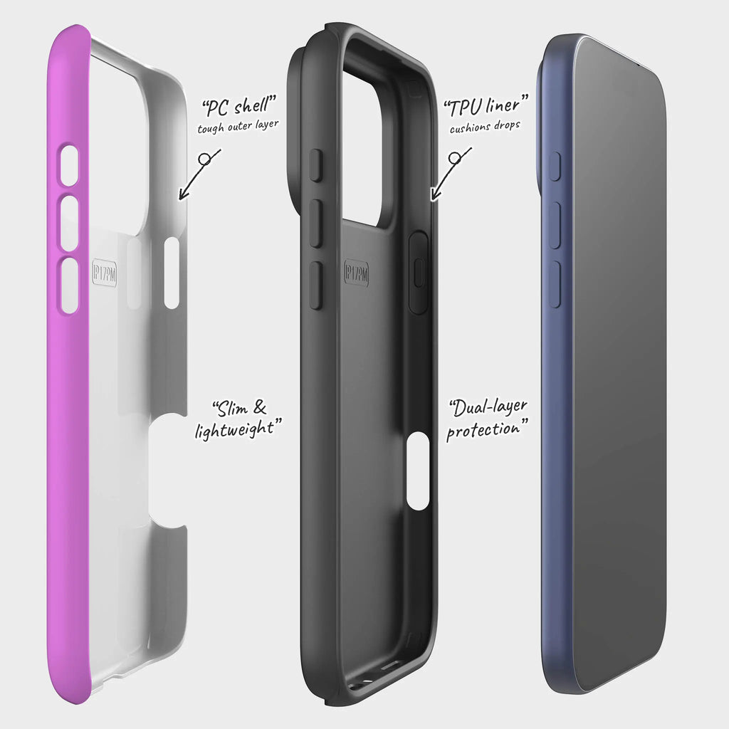 Rainbow Series Violet — Tough Case for iPhone — Finnaij