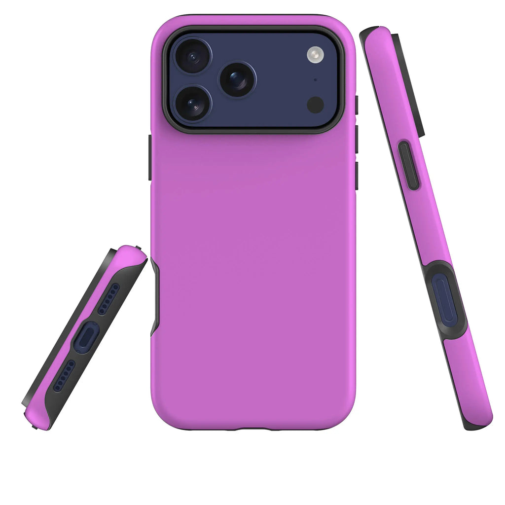 Rainbow Series Violet — Tough Case for iPhone — Three Quarter — Finnaij