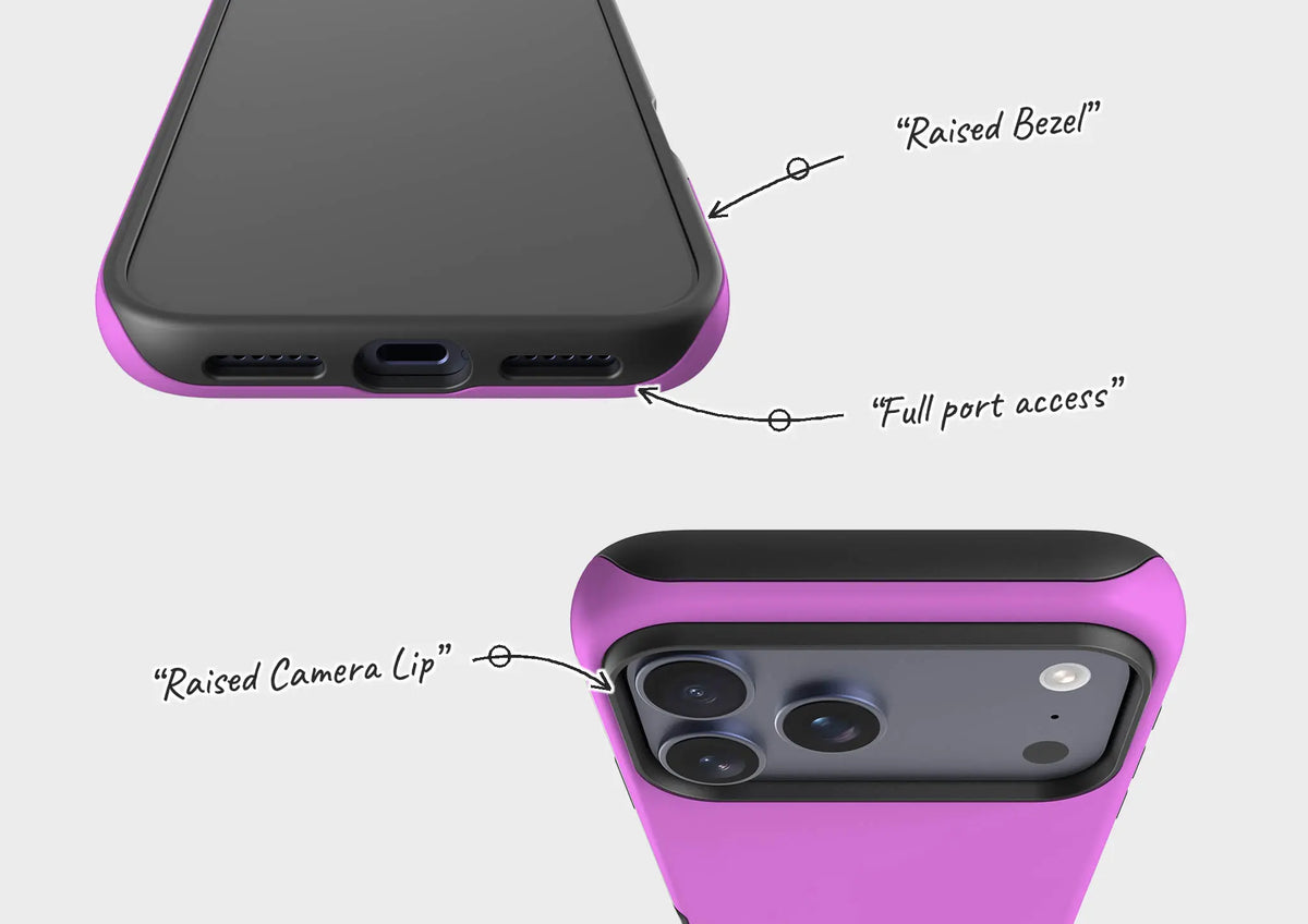 Rainbow Series Violet — Tough Case for iPhone — Finnaij