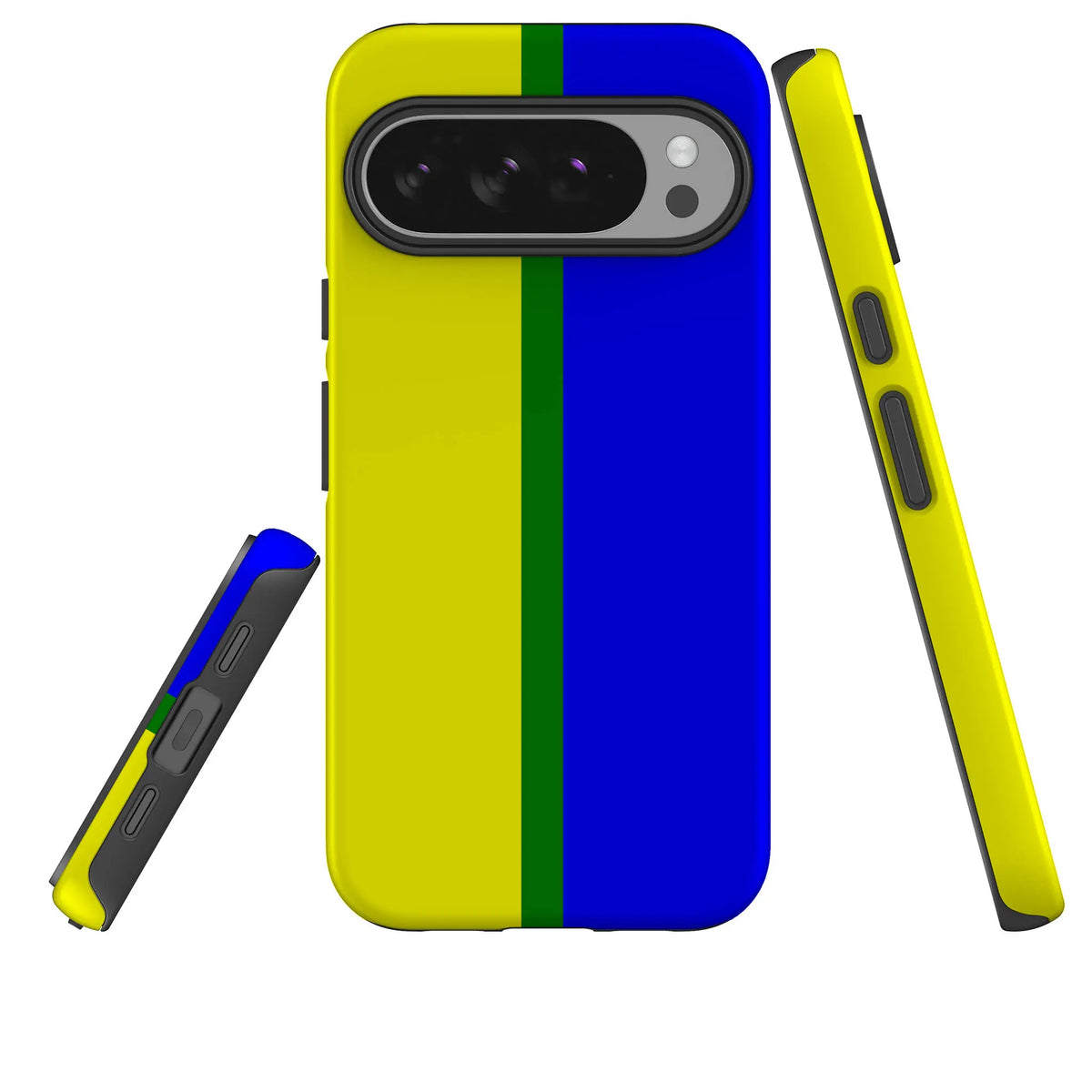 Rainbow Series Yellow Blue — Tough Case for Google — Three Quarter — Finnaij