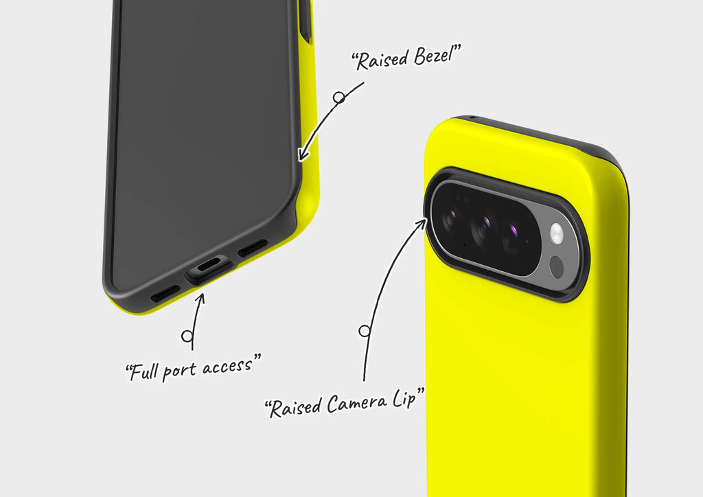 Rainbow Series Yellow — Tough Case for Google — Finnaij