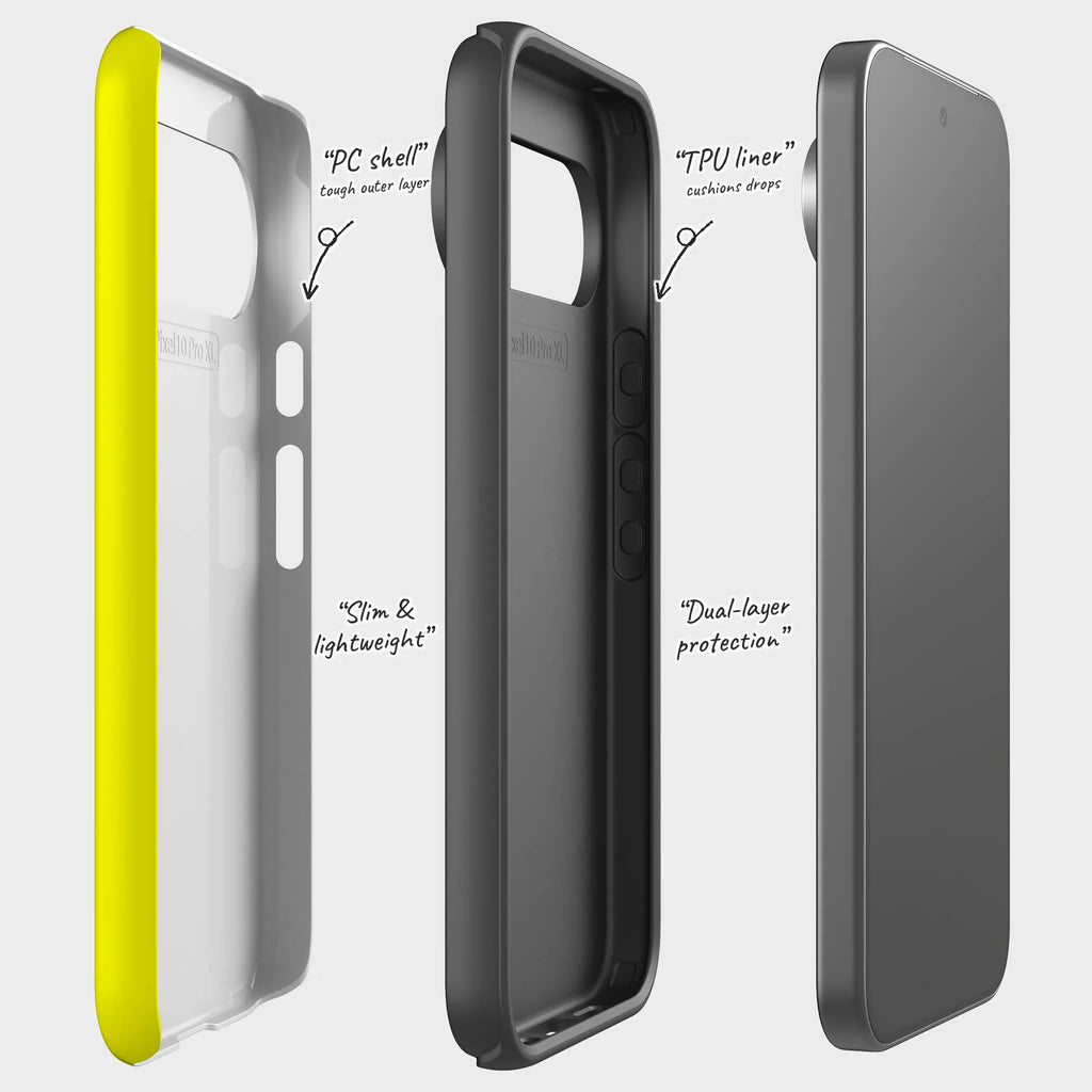 Rainbow Series Yellow — Tough Case for Google — Finnaij