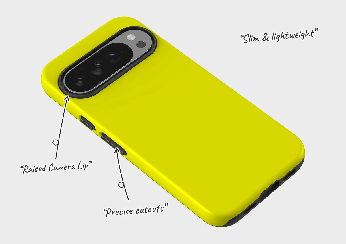Rainbow Series Yellow — Tough Case for Google — Finnaij