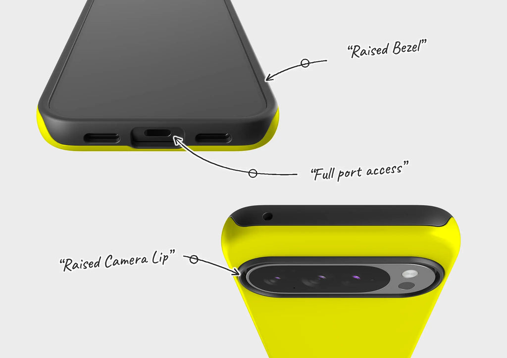 Rainbow Series Yellow — Tough Case for Google — Finnaij