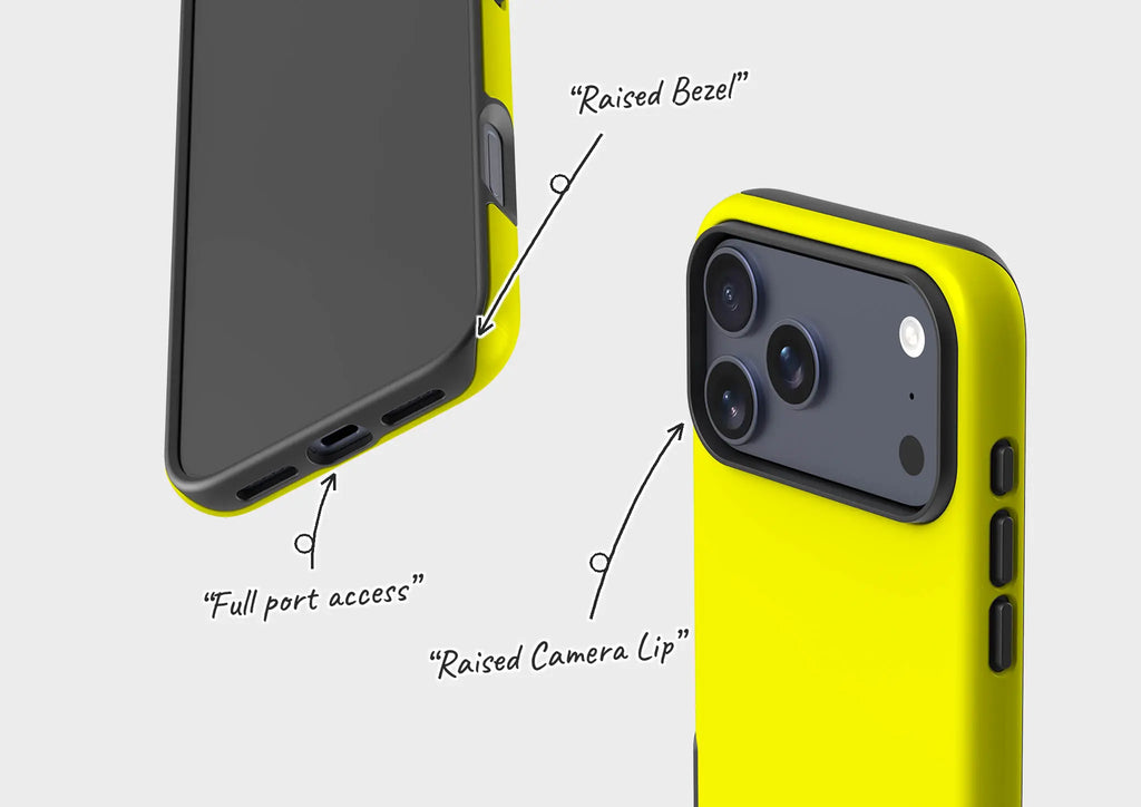 Rainbow Series Yellow — Tough Case for iPhone — Finnaij