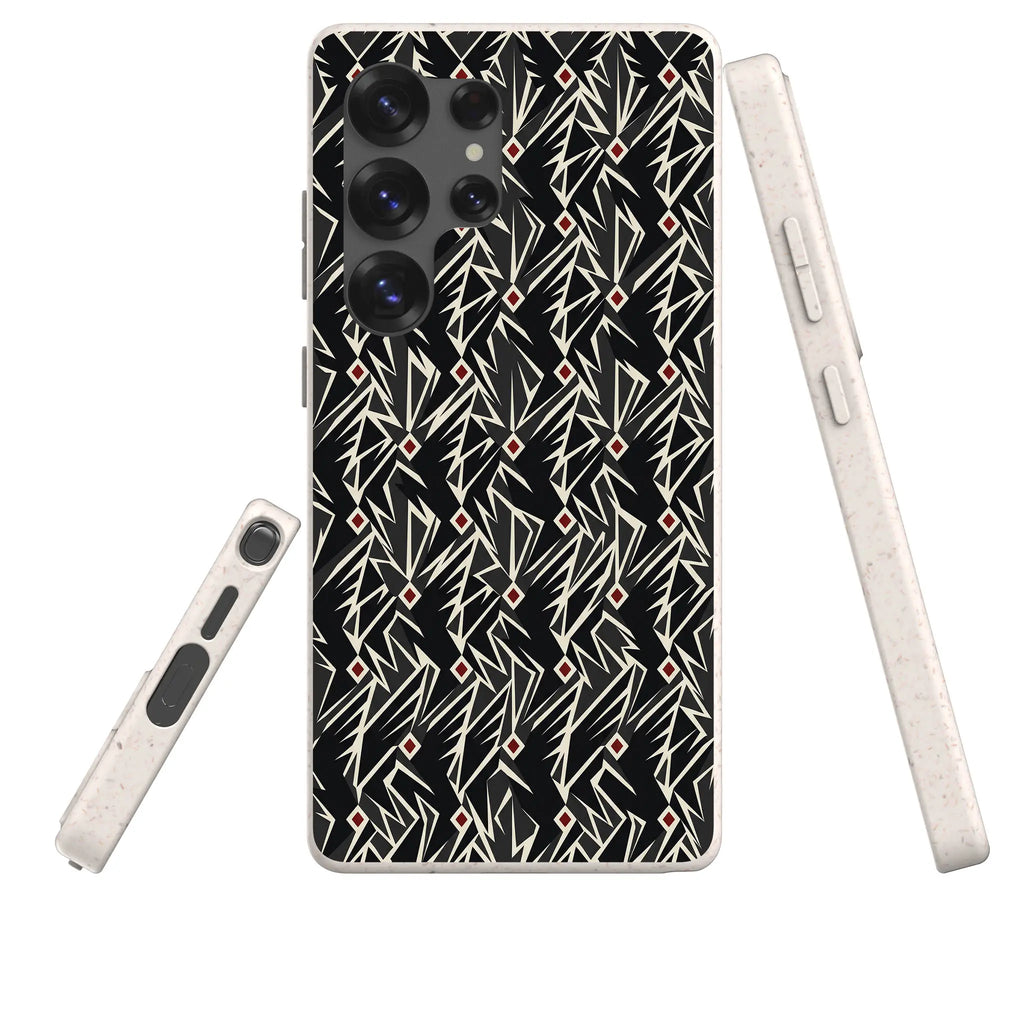Raven & Oya — Samsung Galaxy Bio-degradable Case — Three Quarter — Finnaij
