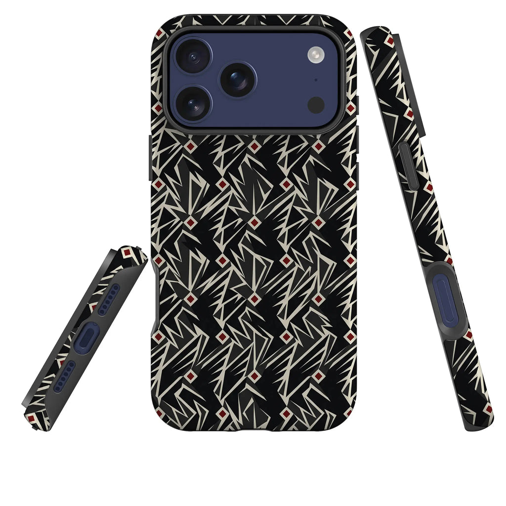 Raven & Oya — Tough Case for iPhone — Three Quarter — Finnaij