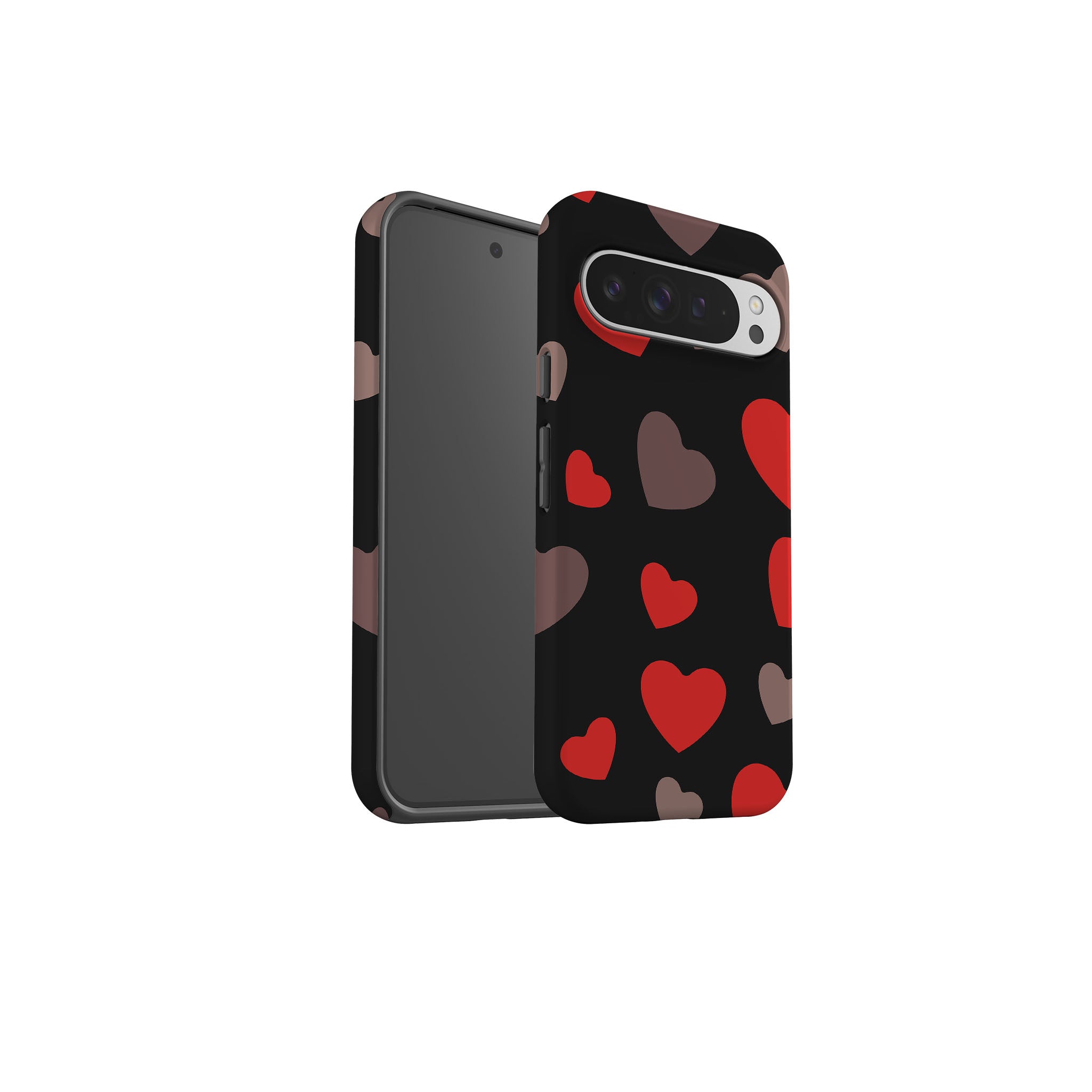 Red Hearts Tough Case for Google Pixel — Finnaij