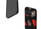 Red Hearts Tough Case for Google Pixel — Finnaij