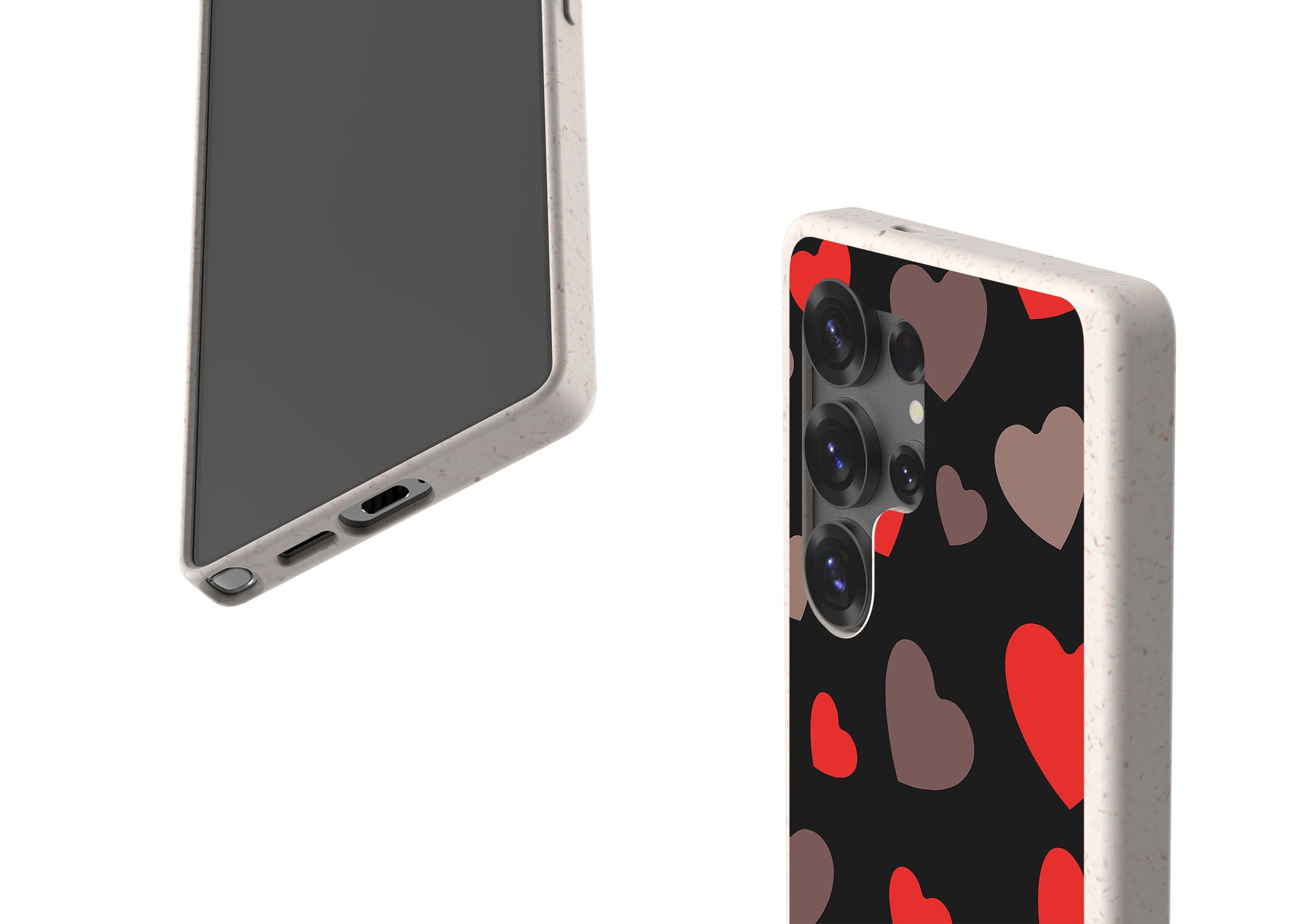 Red Hearts Bio-degradable Case for Samsung Galaxy — Finnaij