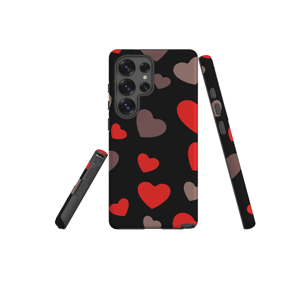 Red Hearts Tough Case for Samsung Galaxy — Finnaij
