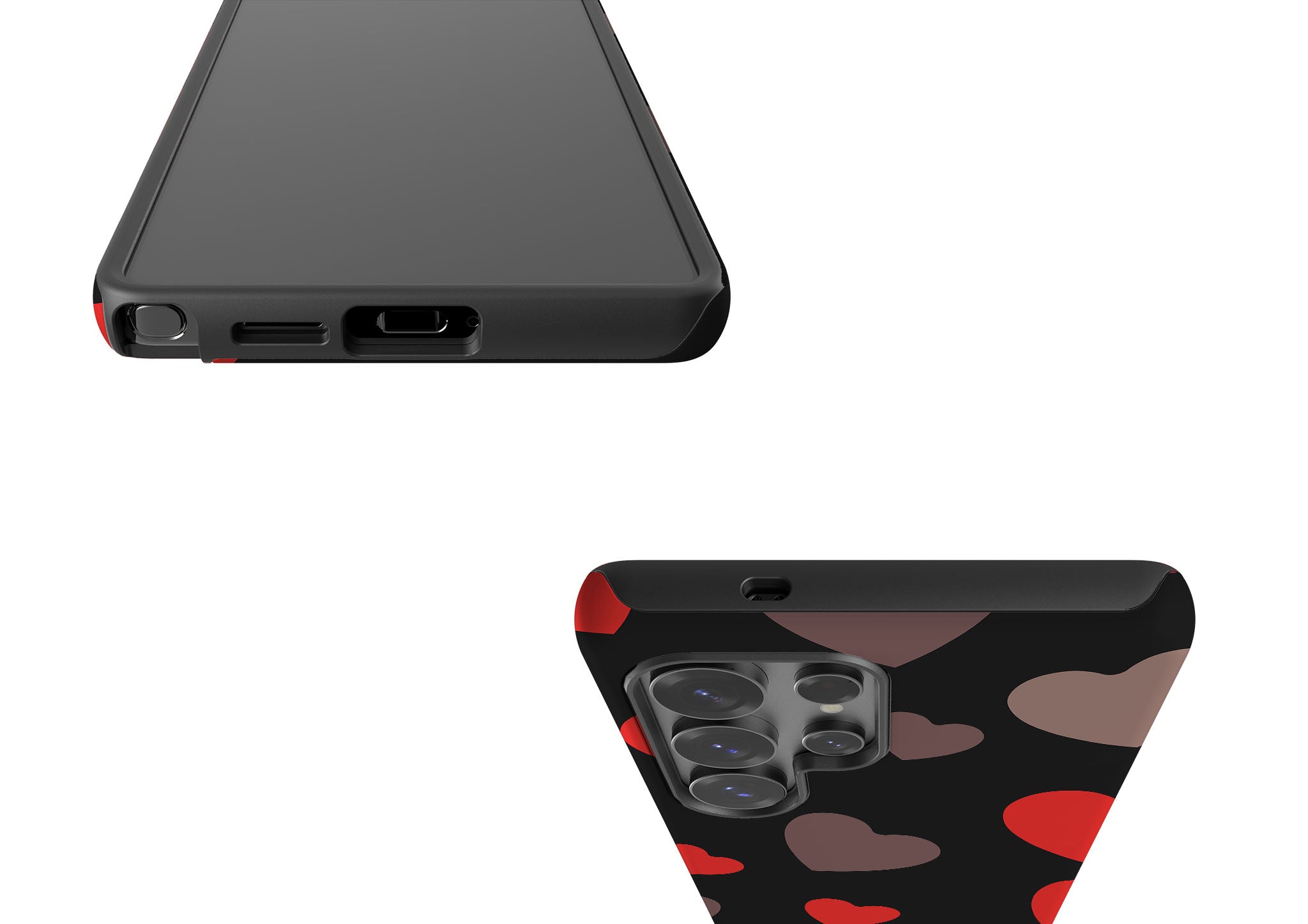 Red Hearts Tough Case for Samsung Galaxy — Finnaij