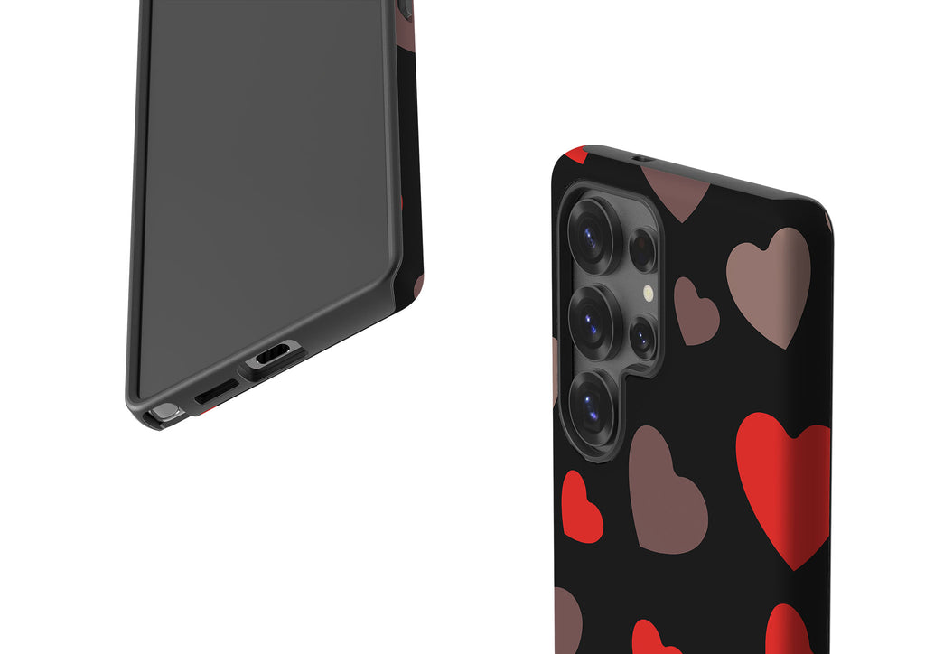 Red Hearts Tough Case for Samsung Galaxy — Finnaij