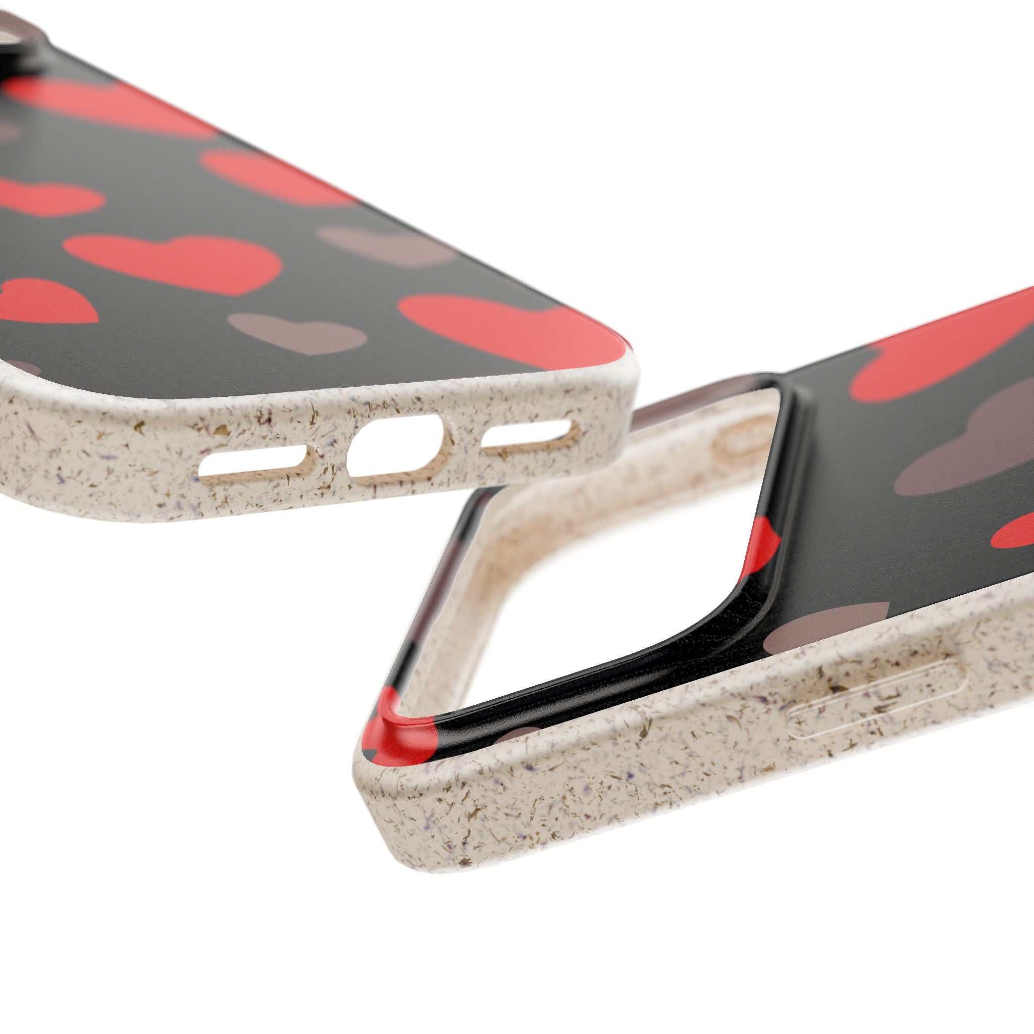 Red Hearts — iPhone Bio-degradable Case — Finnaij