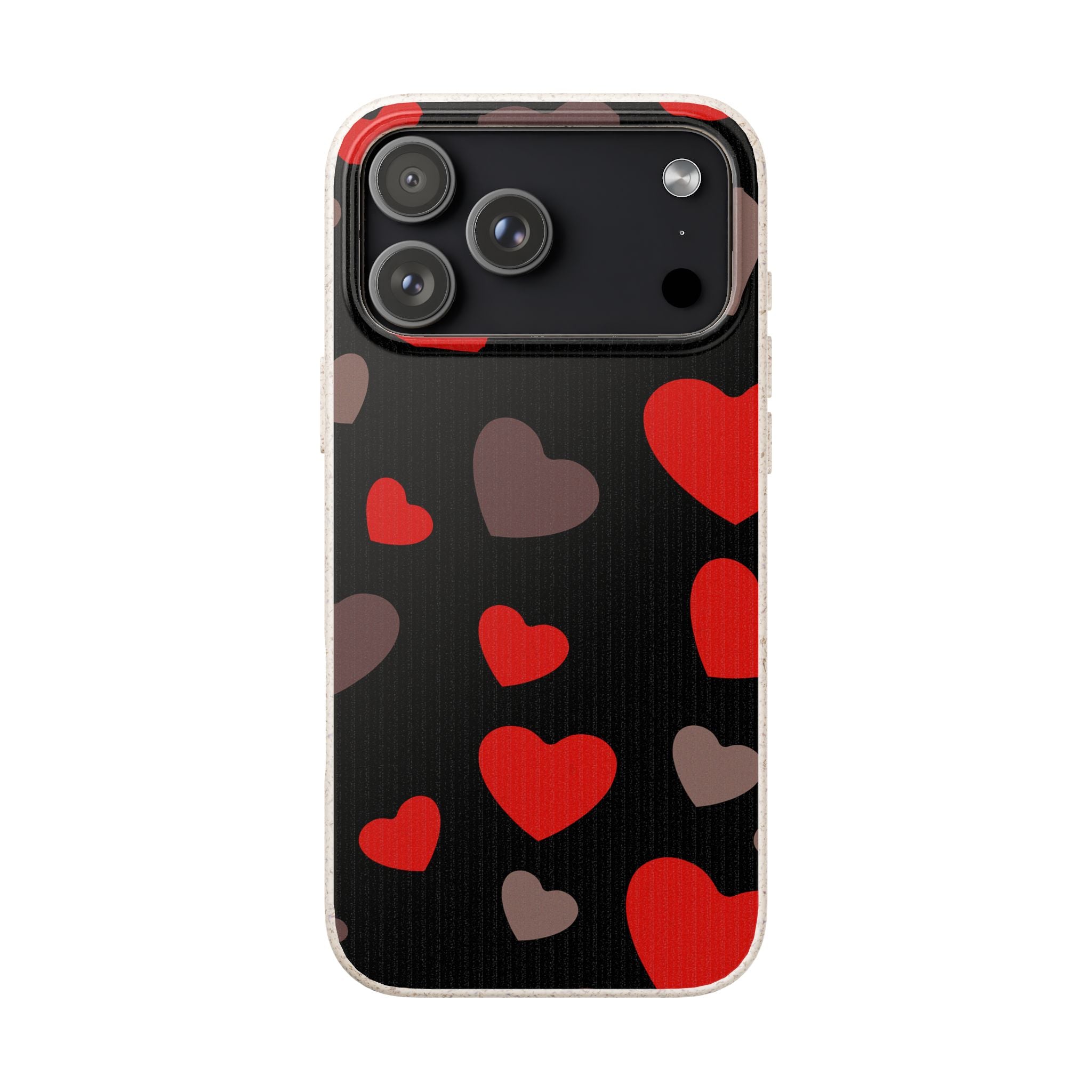 Red Hearts — iPhone Bio-degradable Case — Finnaij
