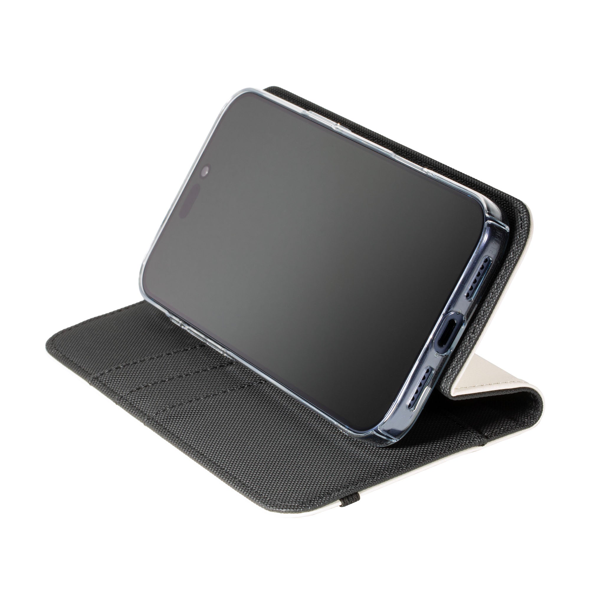 Red Hearts — Folio Wallet Case for iPhone — Finnaij