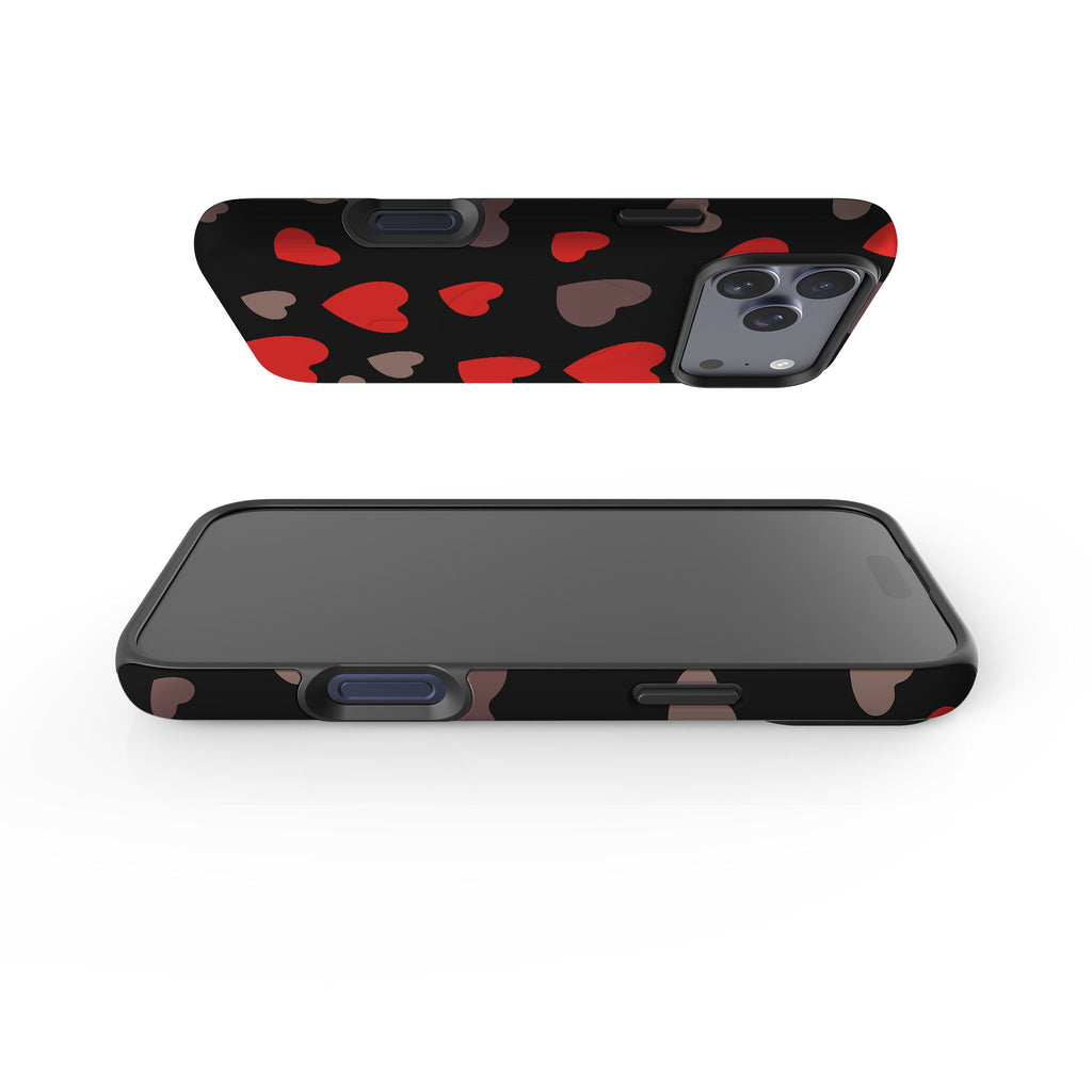 Red Hearts — Magsafe Tough Case for iPhone — Finnaij