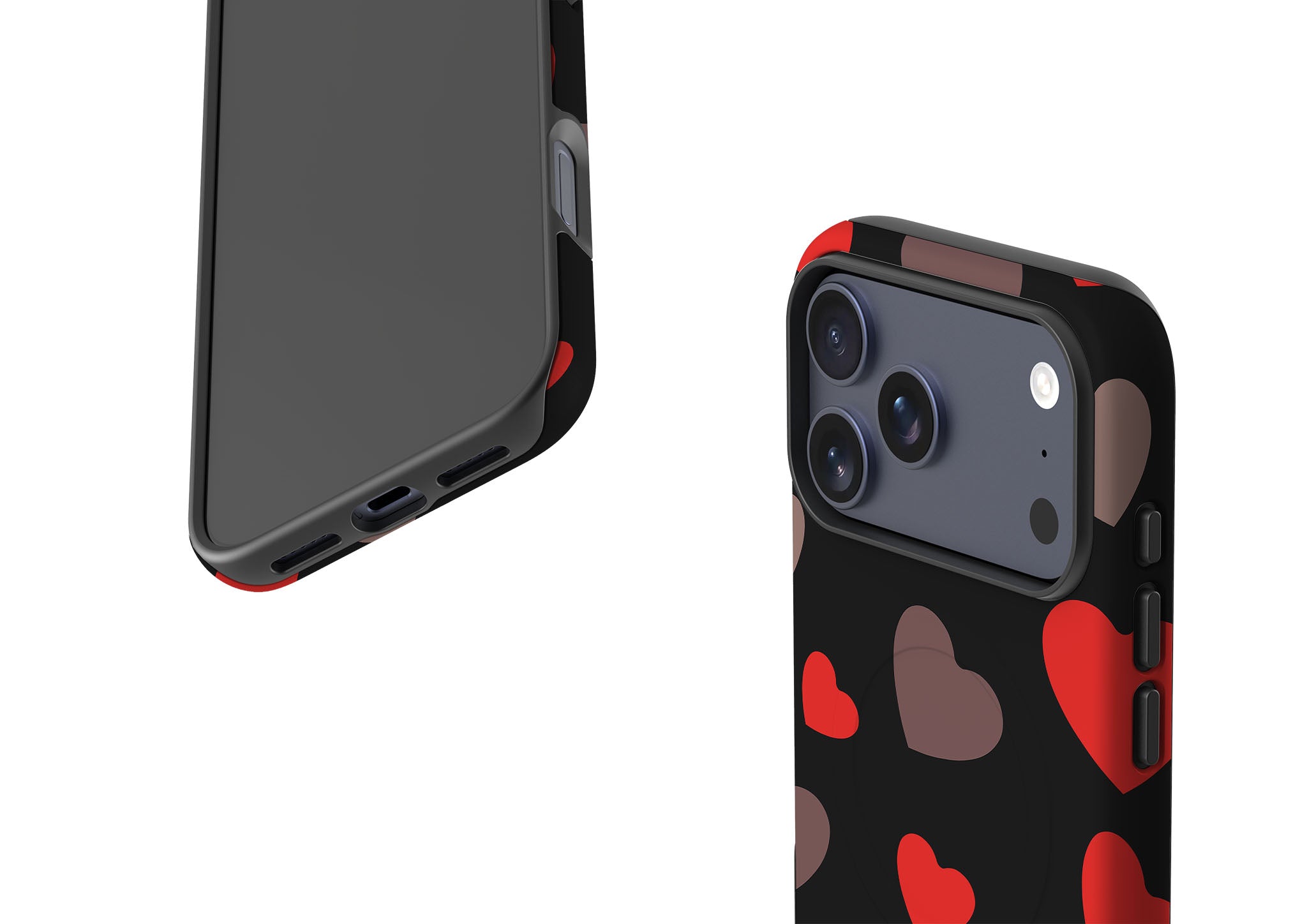 Red Hearts — Magsafe Tough Case for iPhone — Finnaij