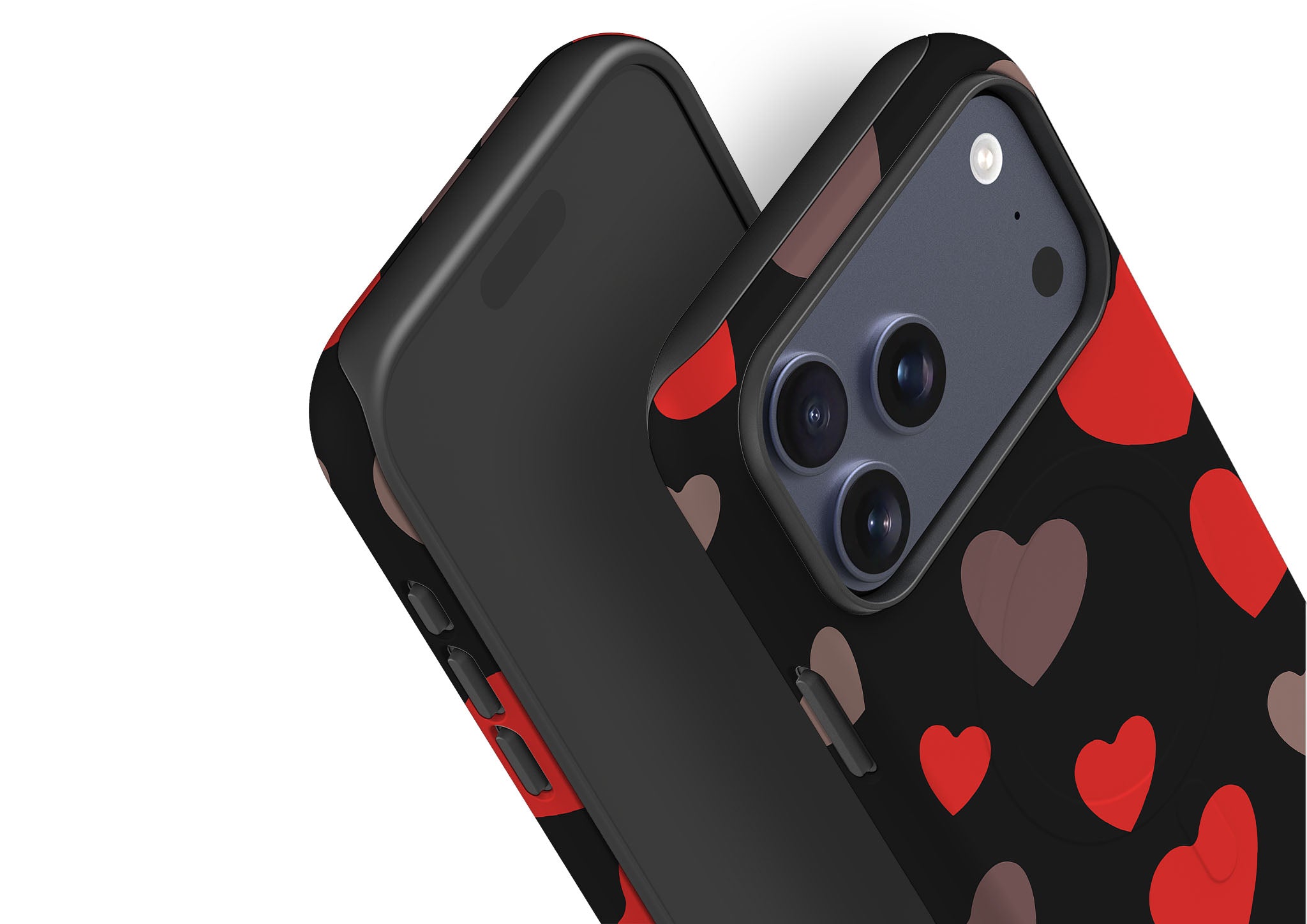 Red Hearts — Magsafe Tough Case for iPhone — Finnaij