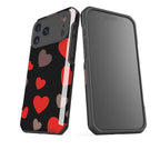 Red Hearts — Impact Armour MagSafe Case for iPhone — Finnaij