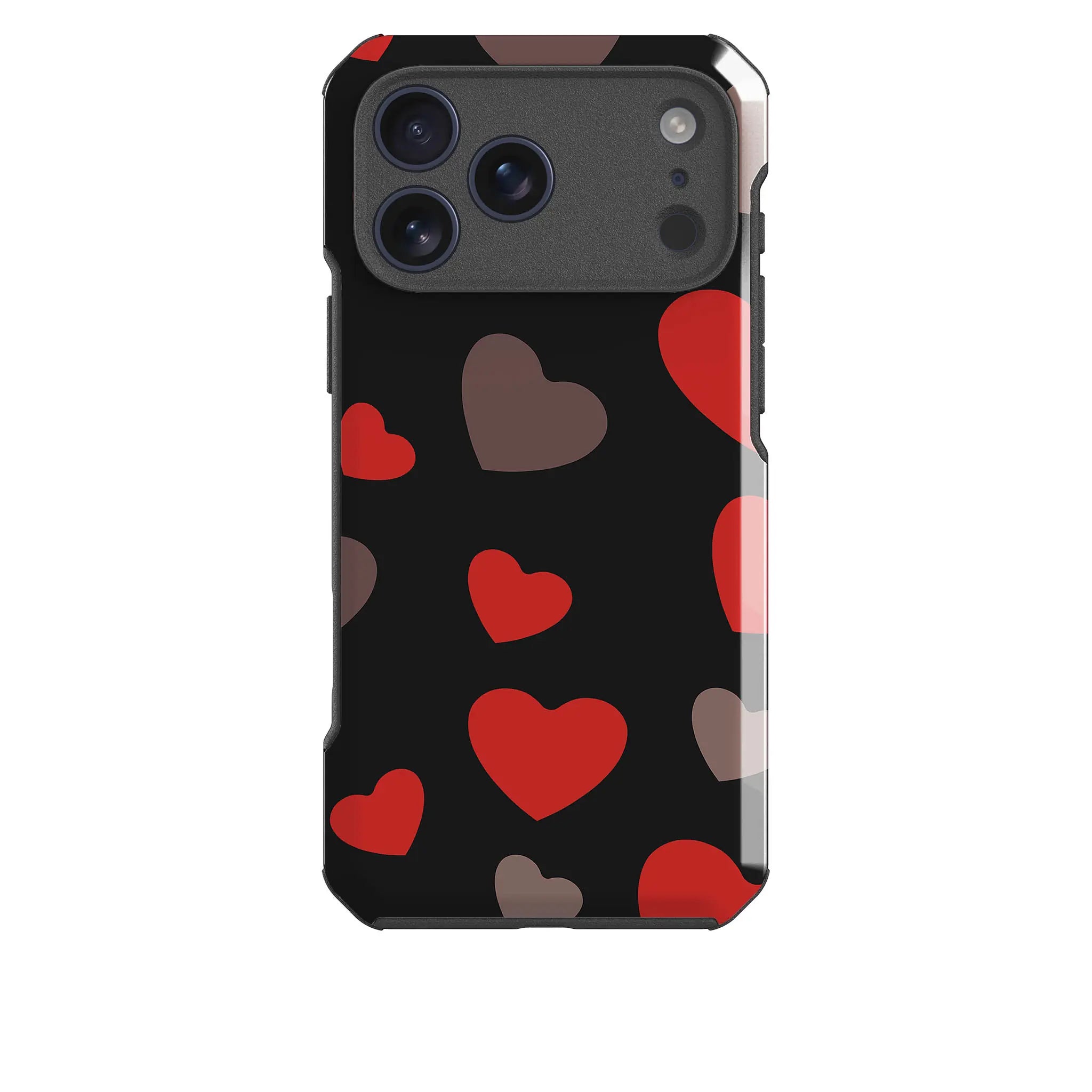 Red Hearts — Impact Armour MagSafe Case for iPhone — Finnaij