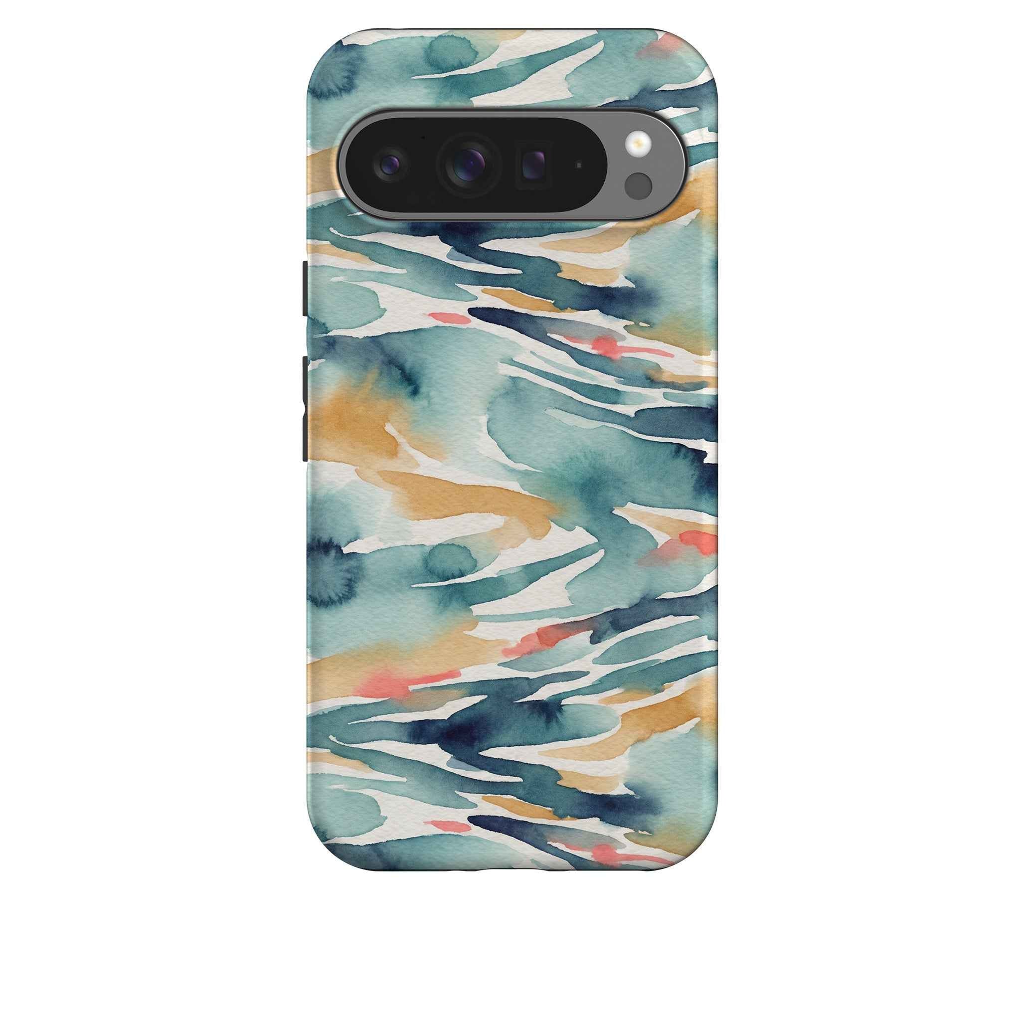 River Reflection Pattern Crop by Tobi Akinyemi — Tough Case for Google Pixel — Finnaij
