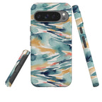 River Reflection Pattern Crop by Tobi Akinyemi — Tough Case for Google Pixel — Three Quarter — Finnaij