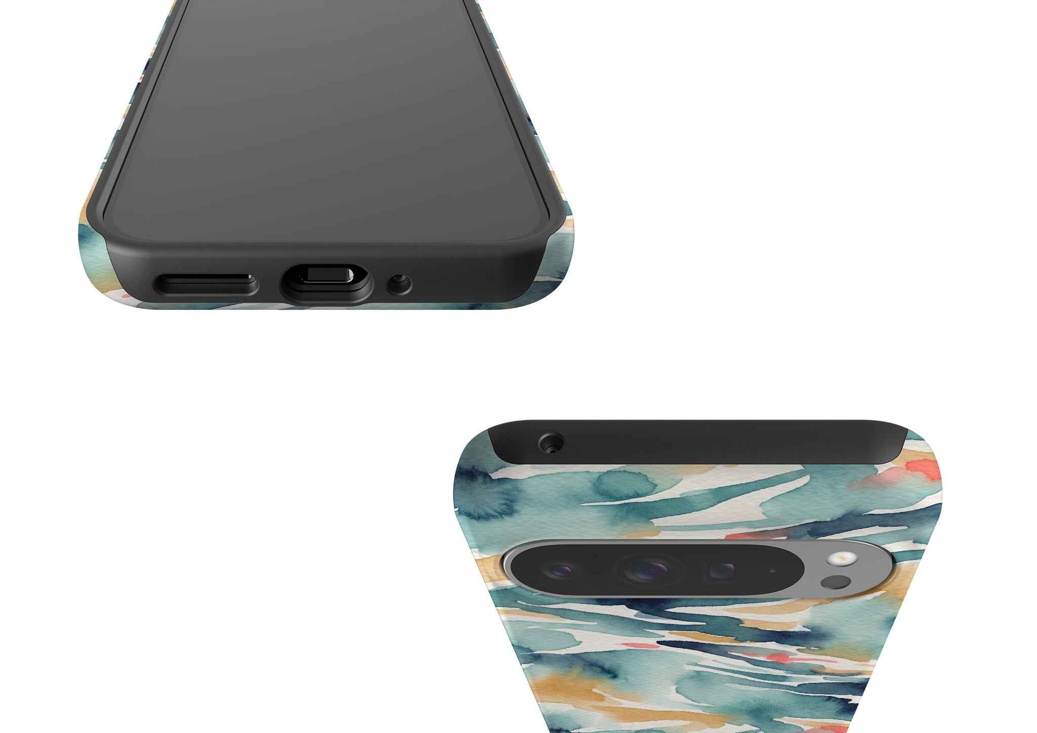 River Reflection Pattern Crop by Tobi Akinyemi — Tough Case for Google Pixel — Finnaij
