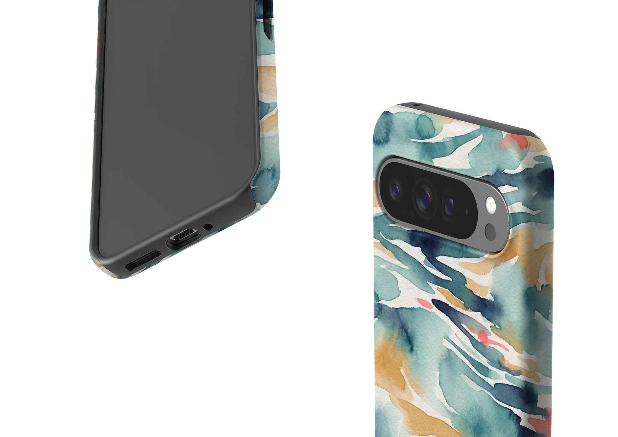 River Reflection Pattern Crop by Tobi Akinyemi — Tough Case for Google Pixel — Finnaij
