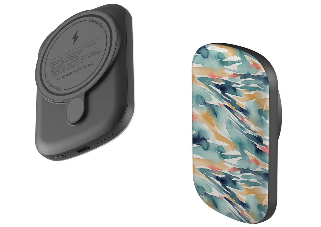 River Reflection Pattern Crop by Tobi Akinyemi — MagSafe CHARGEPOD — Finnaij