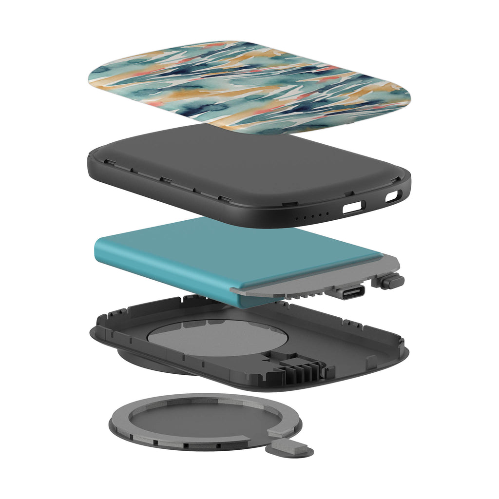 River Reflection Pattern Crop by Tobi Akinyemi — MagSafe CHARGEPOD — Finnaij
