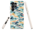 River Reflection Pattern Crop by Tobi Akinyemi — Galaxy Bio-degradable Case for Samsung Galaxy — Three Quarter — Finnaij