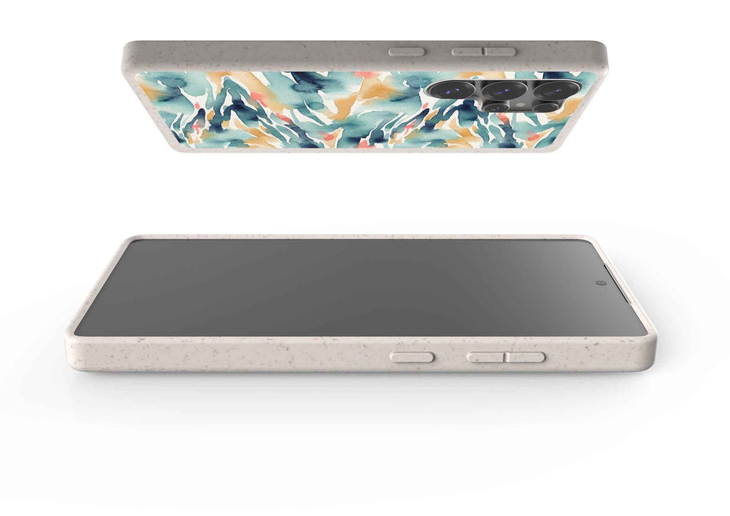 River Reflection Pattern Crop by Tobi Akinyemi — Galaxy Bio-degradable Case for Samsung Galaxy — Finnaij