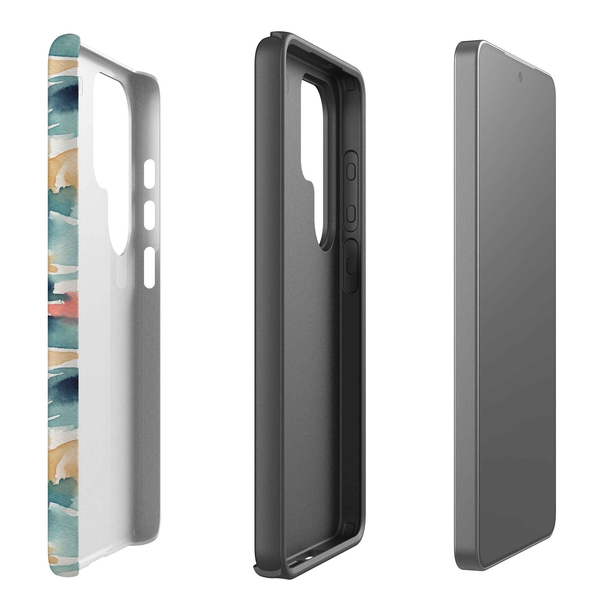 River Reflection Pattern Crop by Tobi Akinyemi — Tough Case for Samsung Galaxy — Finnaij