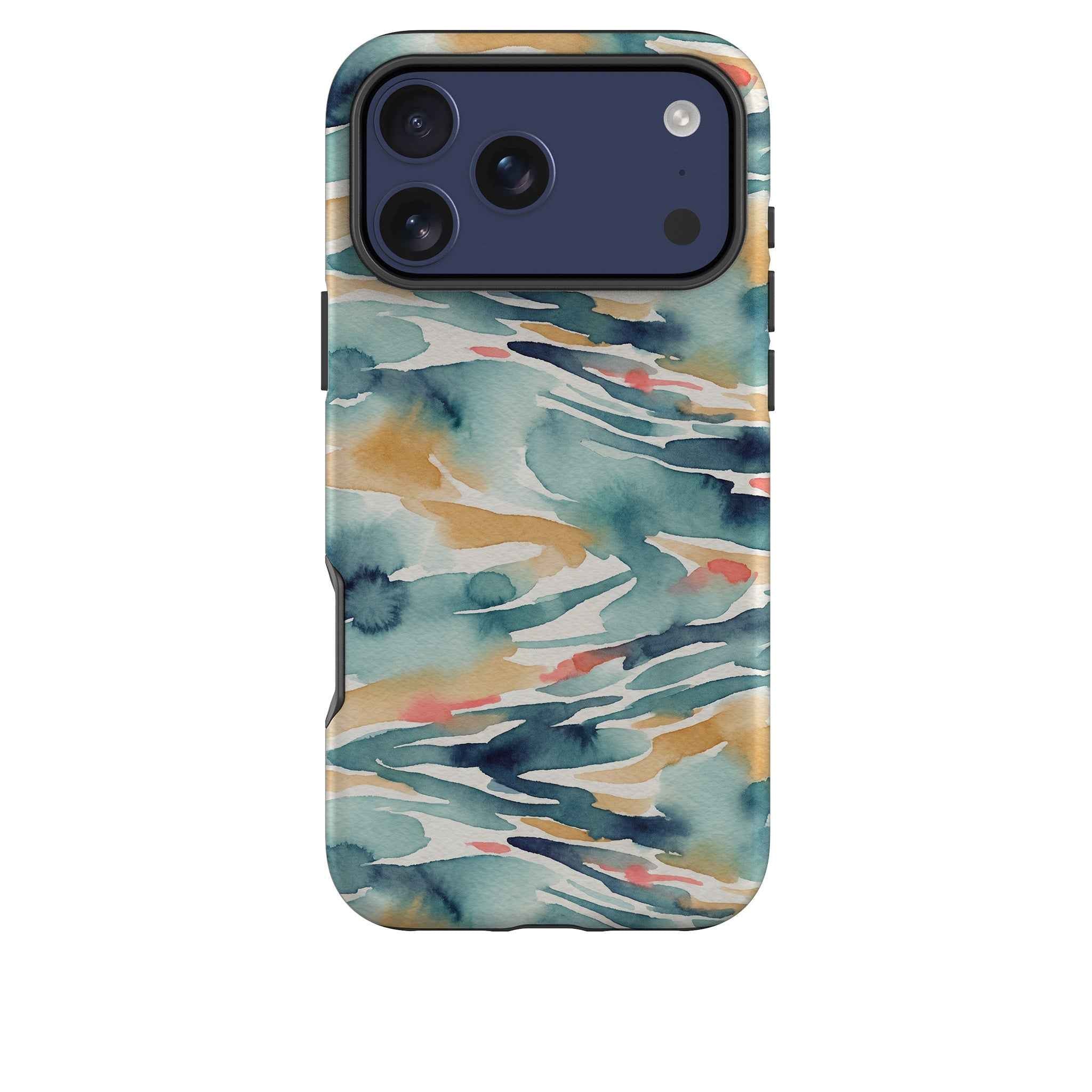 River Reflection Pattern Crop by Tobi Akinyemi — Tough Case for iPhone — Finnaij