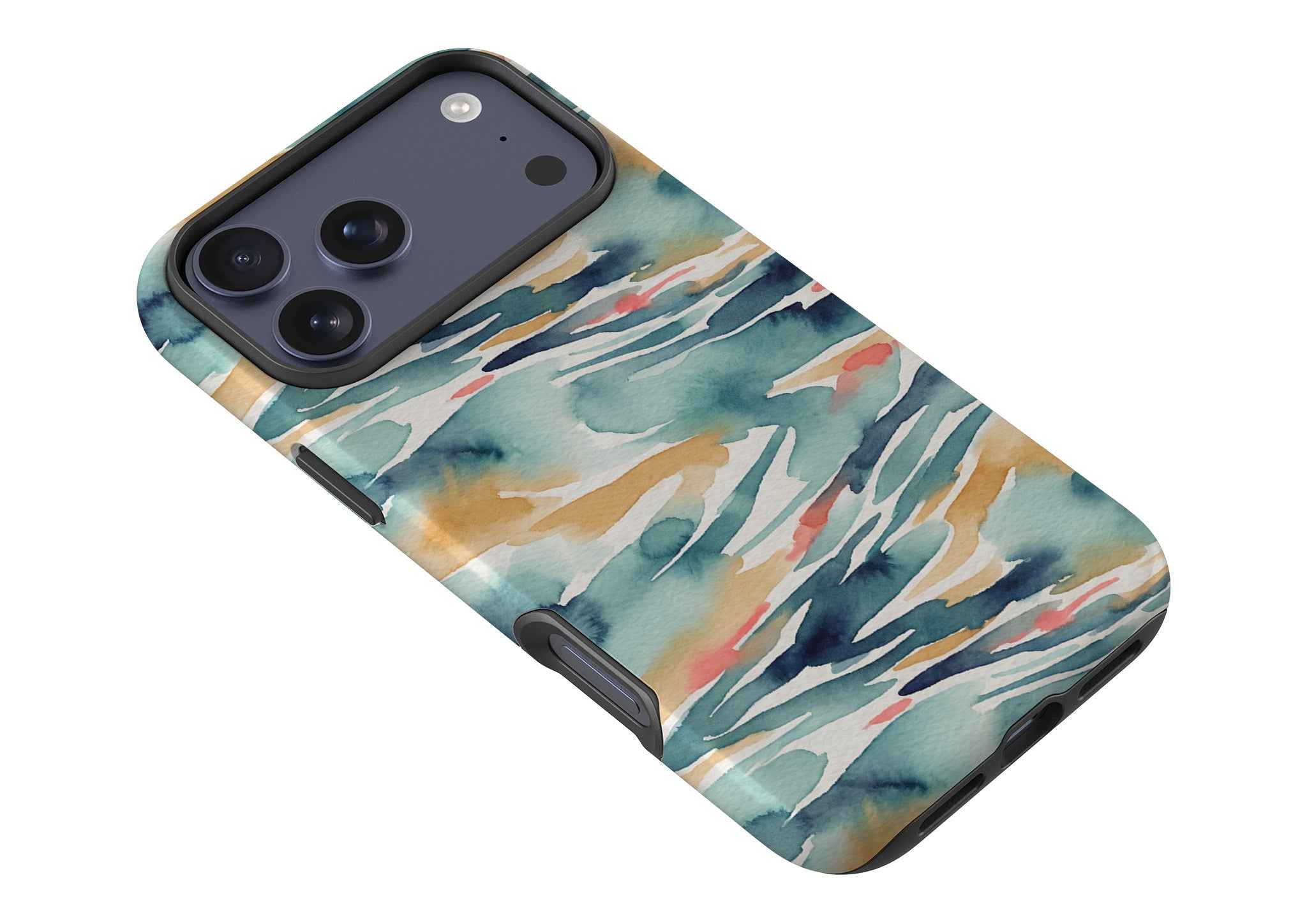 River Reflection Pattern Crop by Tobi Akinyemi — Tough Case for iPhone — Finnaij