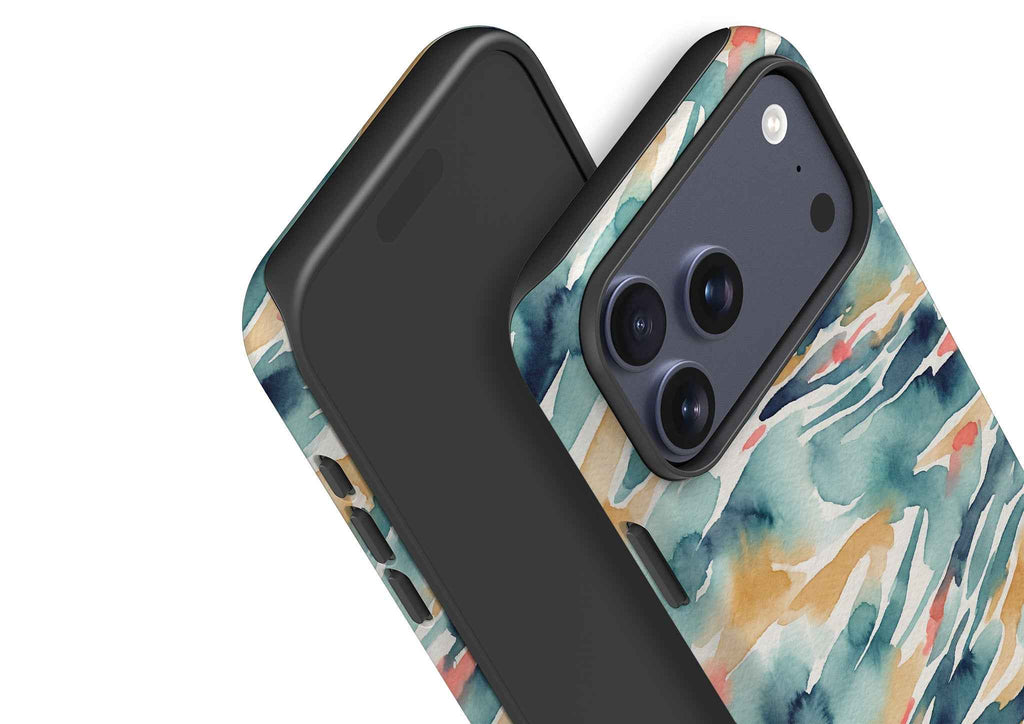 River Reflection Pattern Crop by Tobi Akinyemi — Tough Case for iPhone — Finnaij