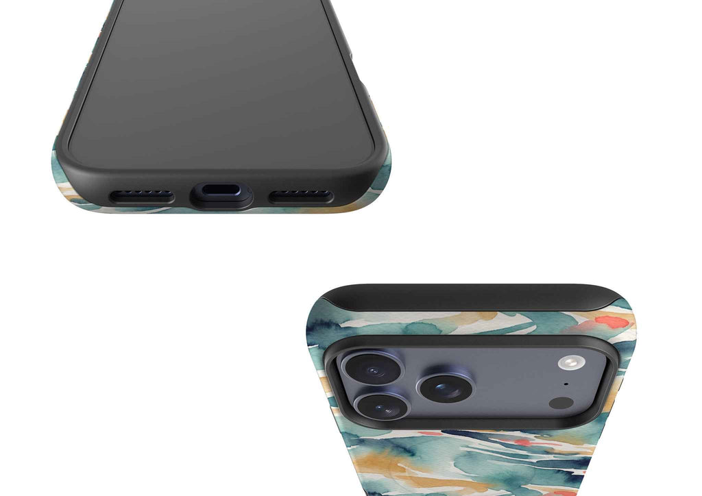River Reflection Pattern Crop by Tobi Akinyemi — MagSafe Tough Case for iPhone — Finnaij