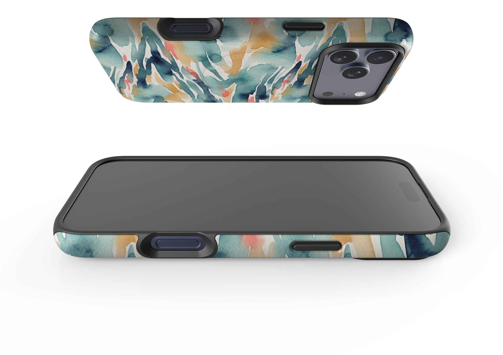 River Reflection Pattern Crop by Tobi Akinyemi — MagSafe Tough Case for iPhone — Finnaij