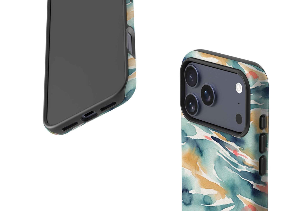 River Reflection Pattern Crop by Tobi Akinyemi — MagSafe Tough Case for iPhone — Finnaij