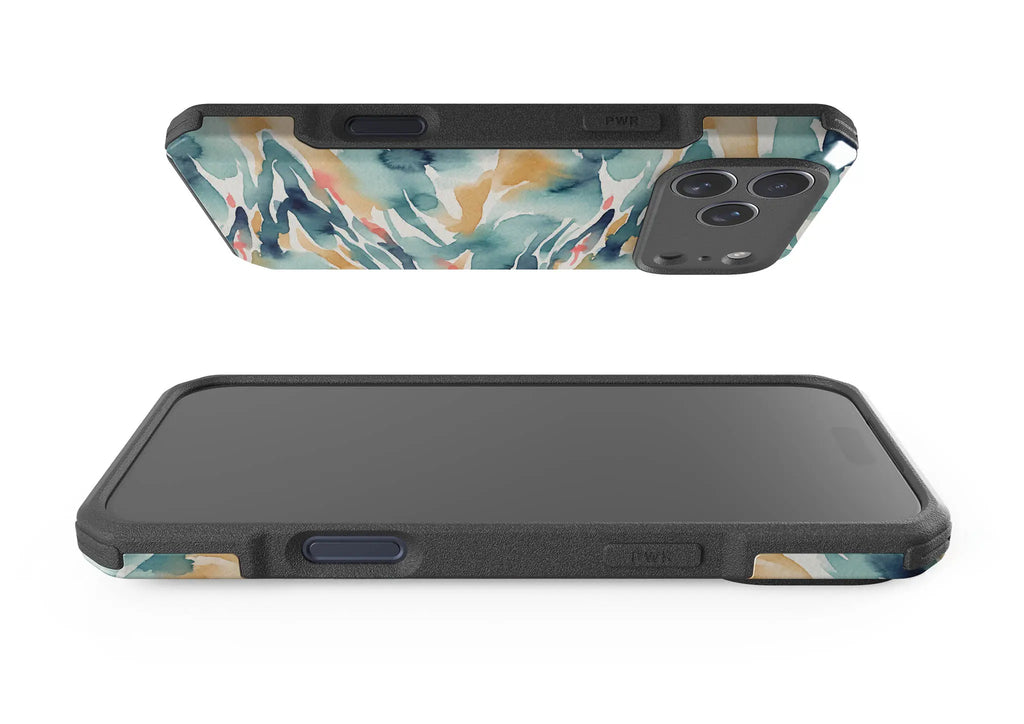River Reflection Pattern Crop by Tobi Akinyemi — Impact Armour MagSafe Case for iPhone — Finnaij
