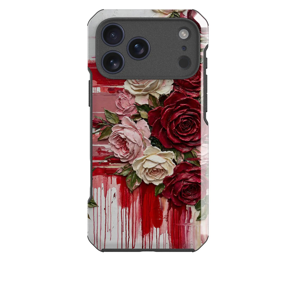 Roses by Frida Lövström — Impact Armour MagSafe Case for iPhone — Finnaij